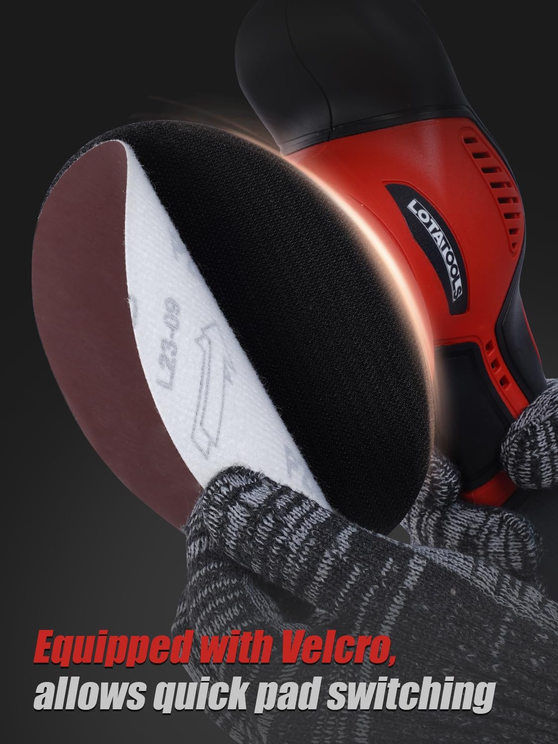 Cordless Car Polisher for Car Detailing Compatible for milwaukee 18V Battery, Power Polishers and Buffers Up To 5500Rpm, Orbital Buffer Cordless for Car with 6 Variable Speed -NO Battery