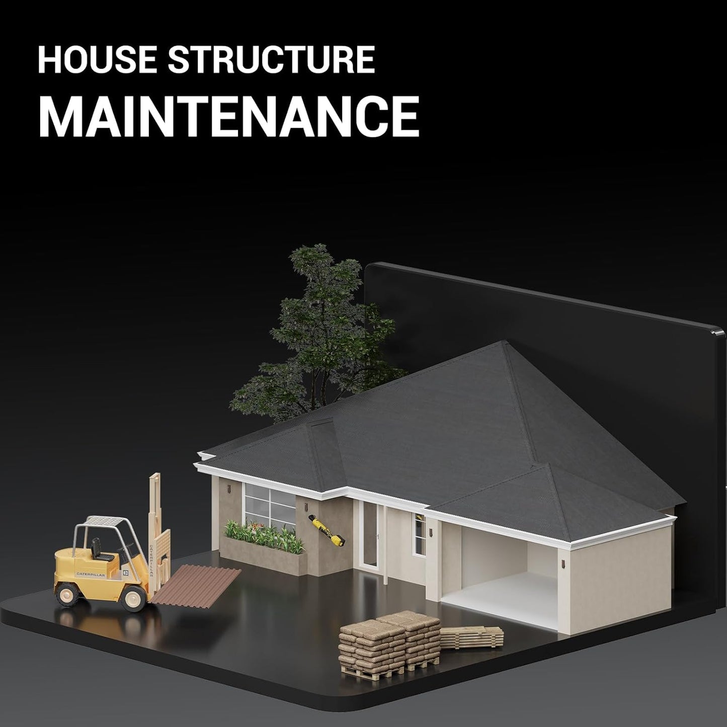 Electric Ratchet, Cordless Ratchet 3/8",93lb-ft Electric Ratchet Wrench, Square Drive Wrench with Extension Bar, 1/4" Adapter & 3" Extension Bar Compatible with DEWALT Battery(Tool Only)
